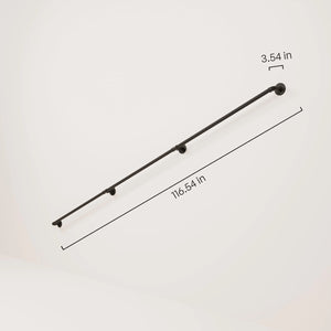 Dimensions of stair railing