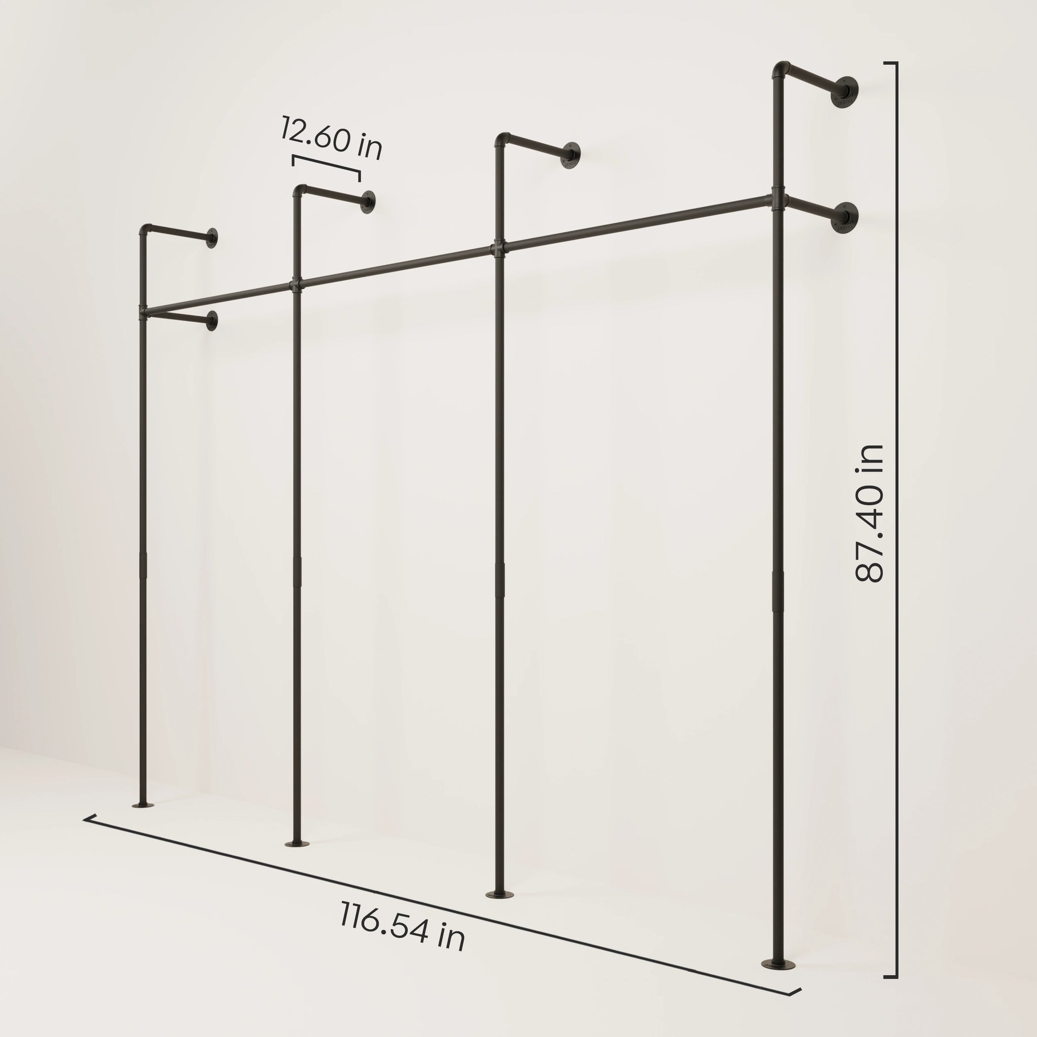 Five Retail Rack Ideas Made With Pipe Industrial Pipe Clothing Rack