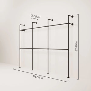 Dimensions sturdy clothes rails