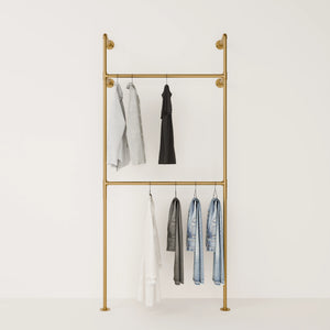 Gold Clothing Racks Glamorous Home Decor | pamo. – pamo. design