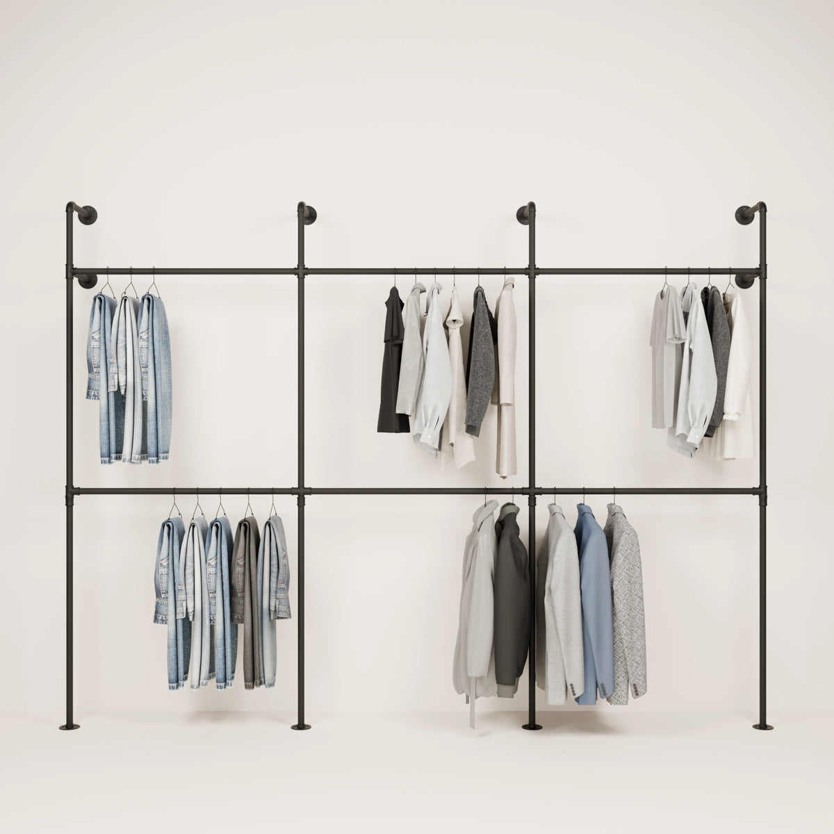 Sturdy clothes rails from pamo