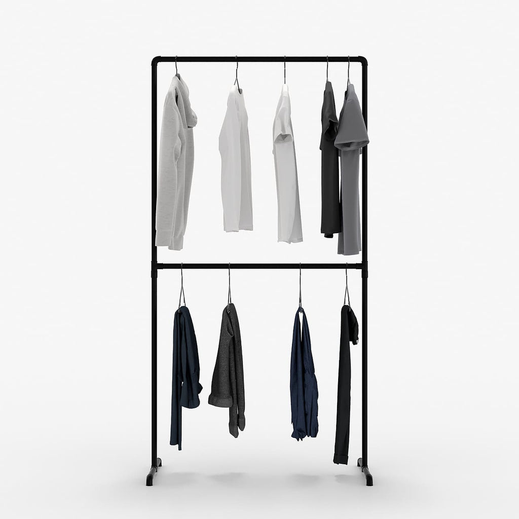 Iron Hat Coat Shelf Bags Clothes Cloth Shoe Rack Stand Garment Hanger Hooks  | Colorful furniture, Clothes shelves, Clothing rack