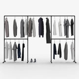 Large Industrial Clothes Rail - Hold All Your Clothes | pamo. – pamo ...