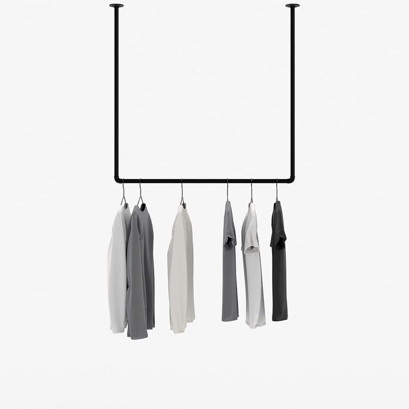 Ceiling Clothes Rail - Keep Your Clothes Organized | pamo. – pamo. design