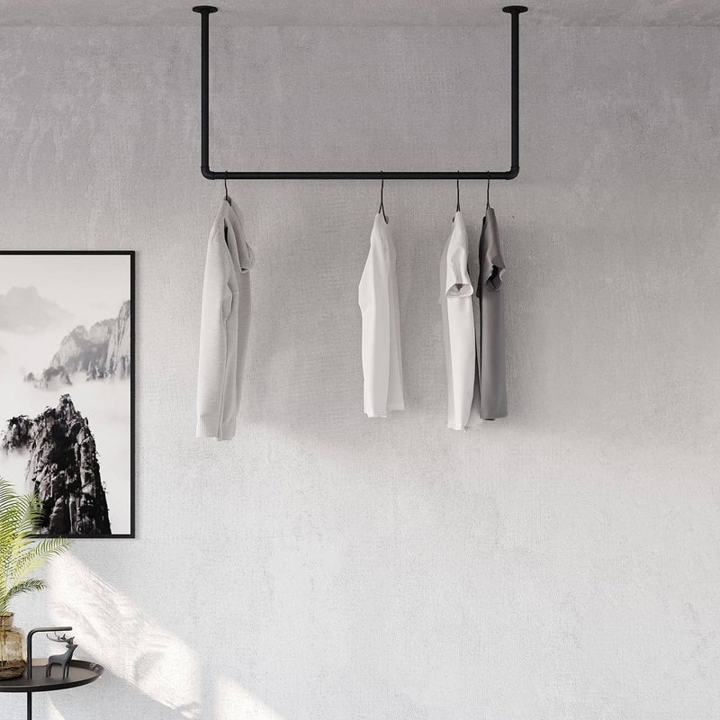 Ceiling Mounted Clothes Rail - Maximize Your Storage Space | pamo ...