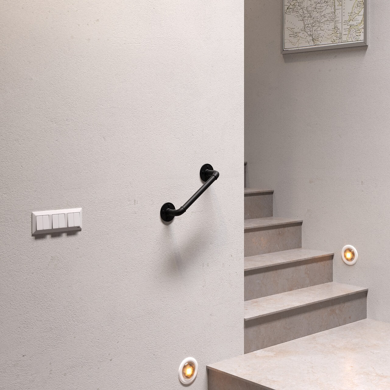 Interior Stair Railing - Top Quality & Style. Buy Now 🛍️ – pamo. design